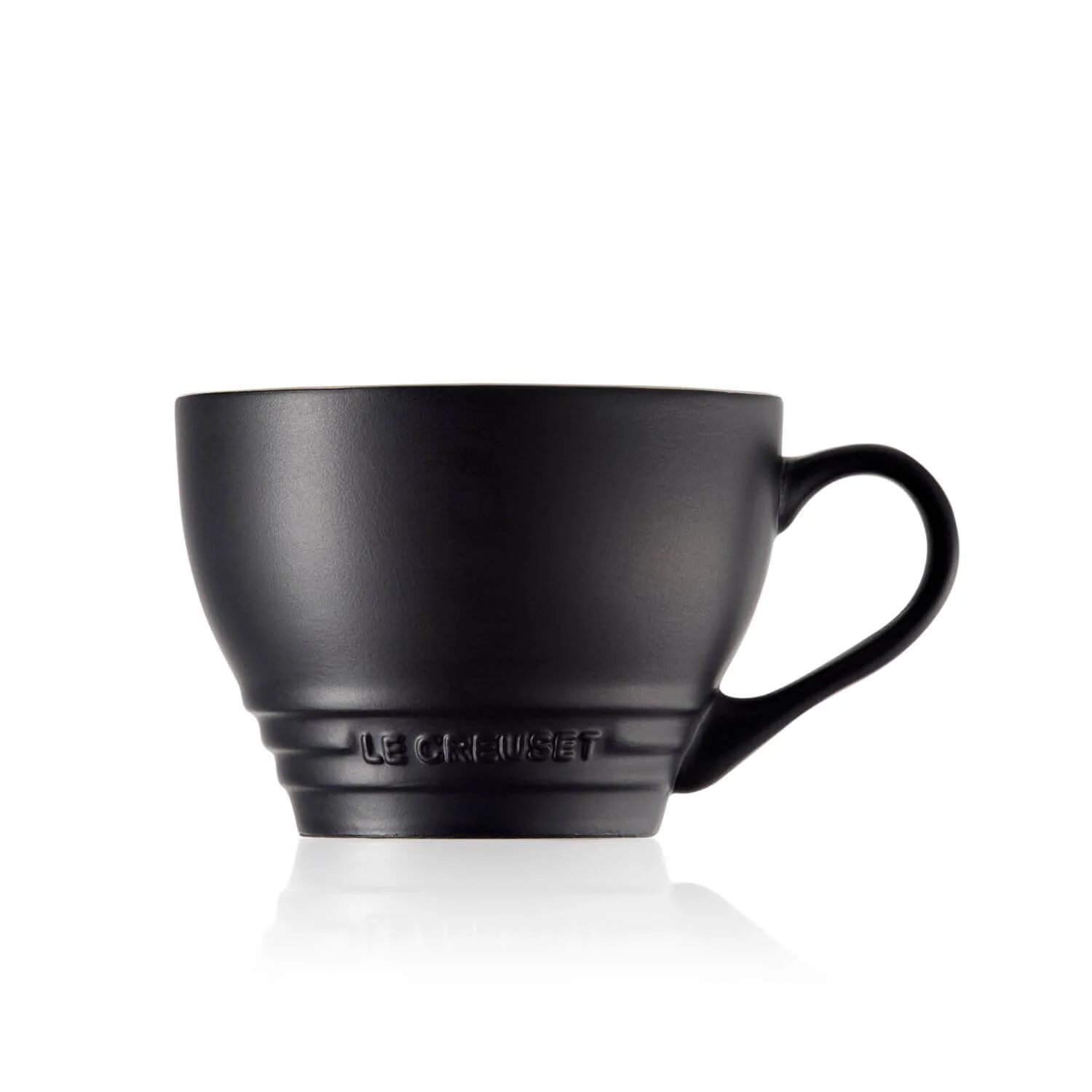 Le Creuset Stoneware Grand Mug - Satin Black - Image 4
