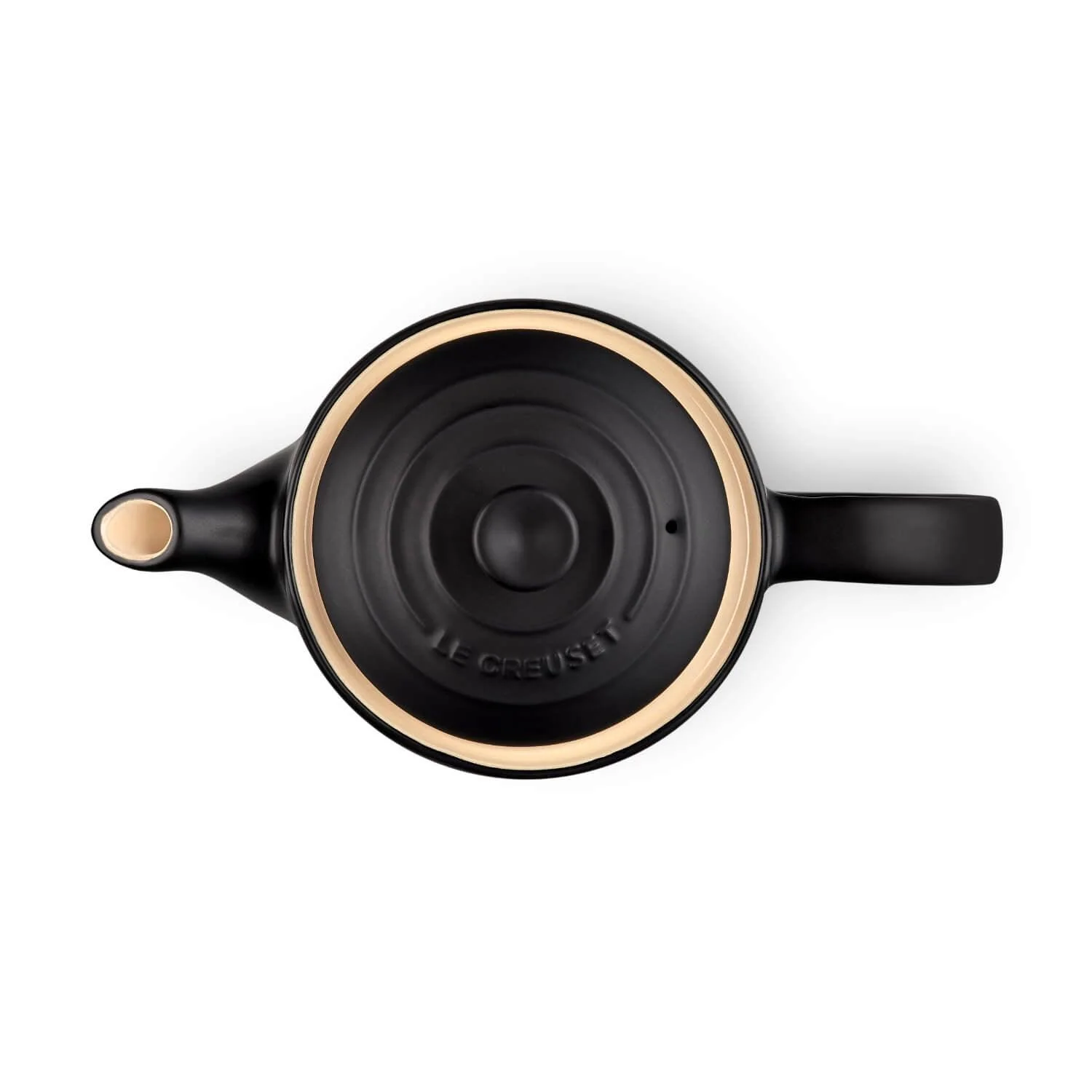 Le Creuset Stoneware Grand Teapot - Satin Black - Image 4