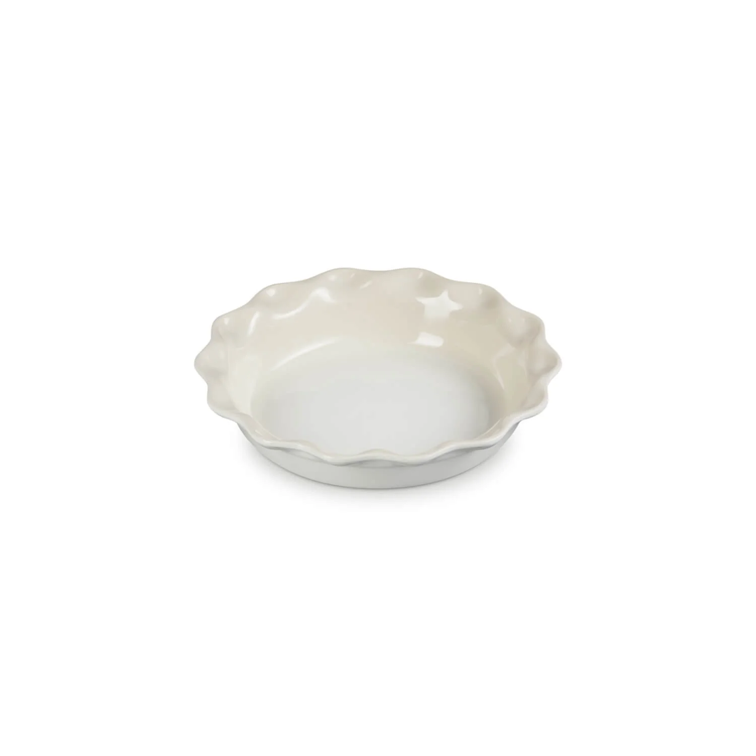 Le Creuset Heritage Stoneware 23cm Round Pie Dish - Meringue - Image 2
