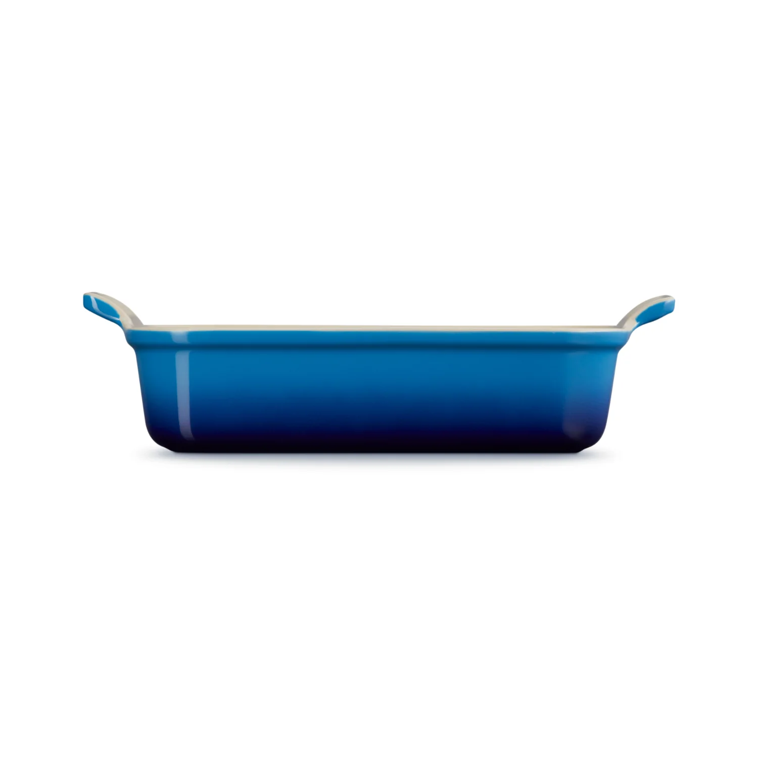 Le Creuset Stoneware Heritage 26cm Rectangular Deep Dish - Azure - Image 2
