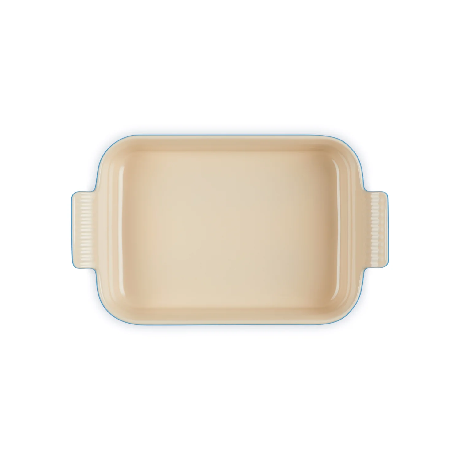 Le Creuset Stoneware Heritage 26cm Rectangular Deep Dish - Azure - Image 3