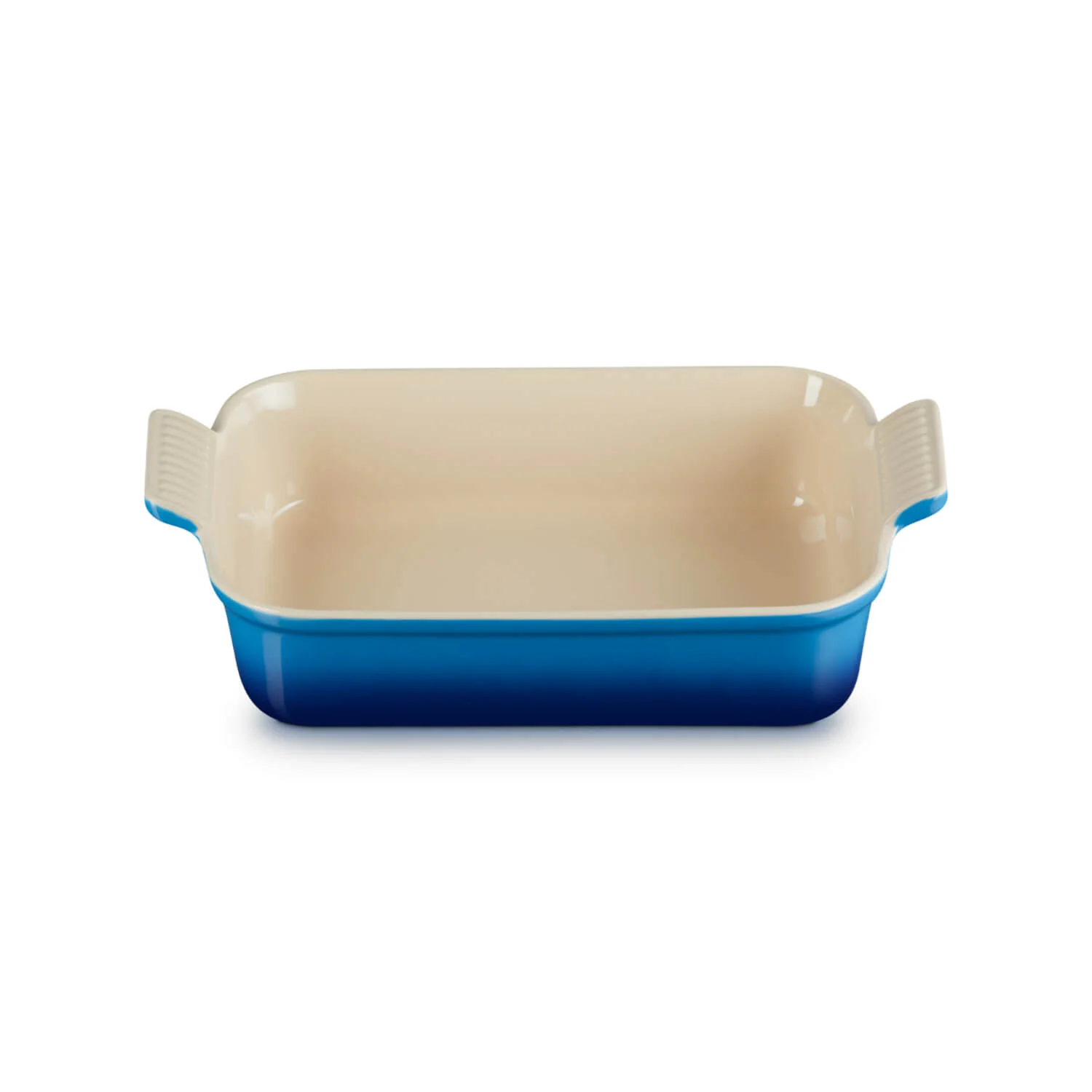 Le Creuset Stoneware Heritage 26cm Rectangular Deep Dish - Azure - Image 4