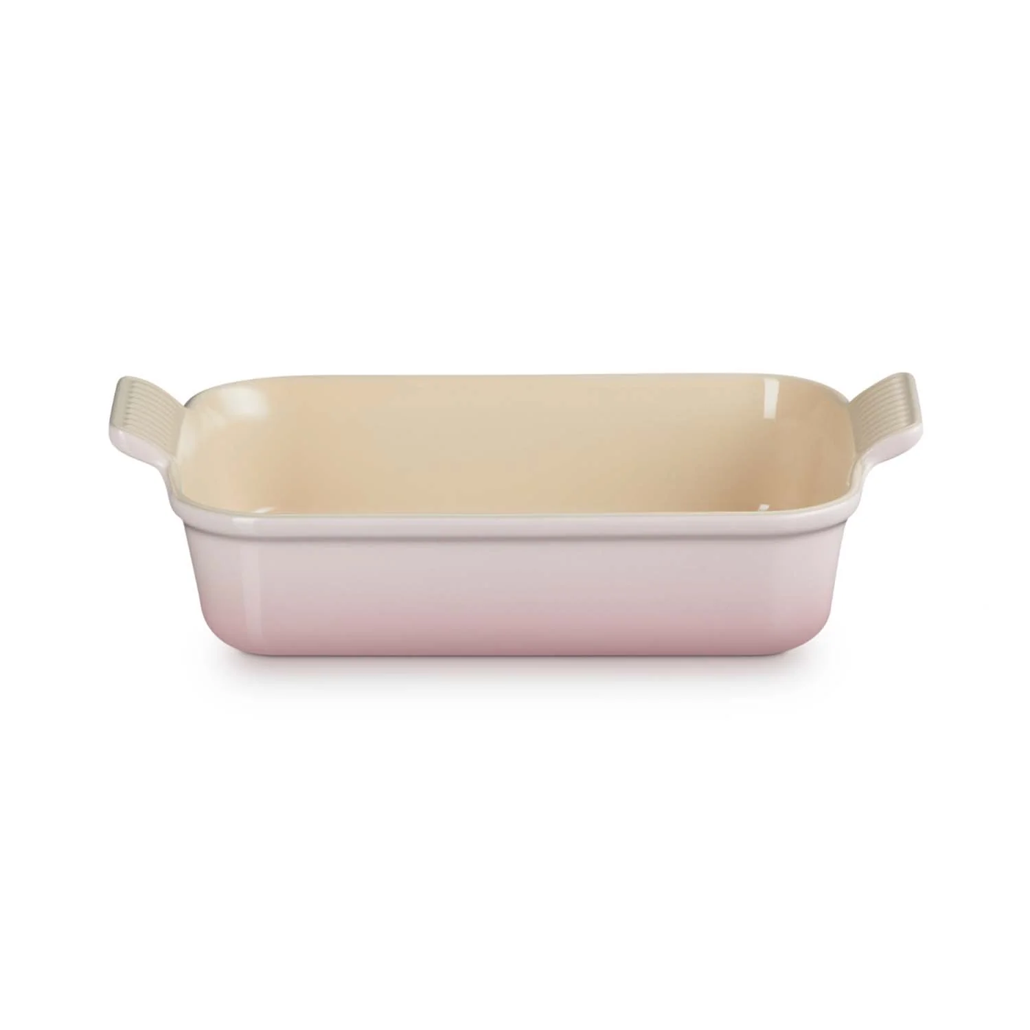 Le Creuset Stoneware Heritage 26cm Rectangular Deep Dish - Shell Pink