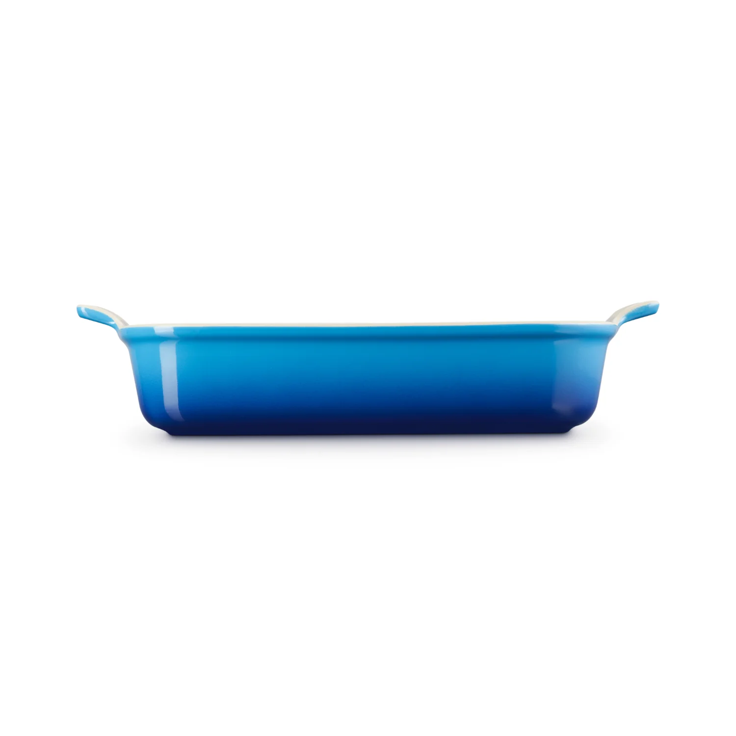 Le Creuset Stoneware Heritage 32cm Deep Rectangular Dish - Azure - Image 2