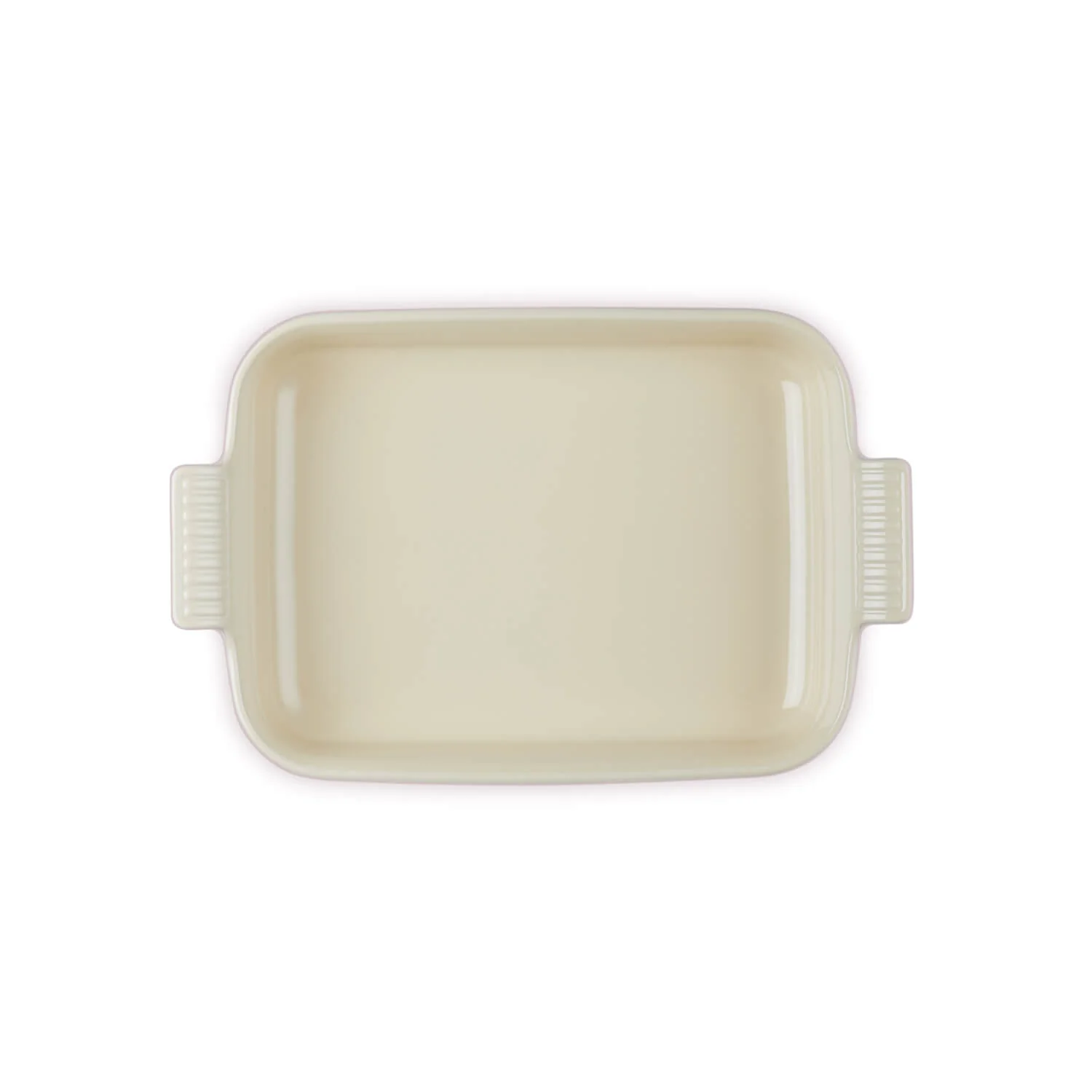 Le Creuset Stoneware Heritage 32cm Deep Rectangular Dish - Shell Pink - Image 4