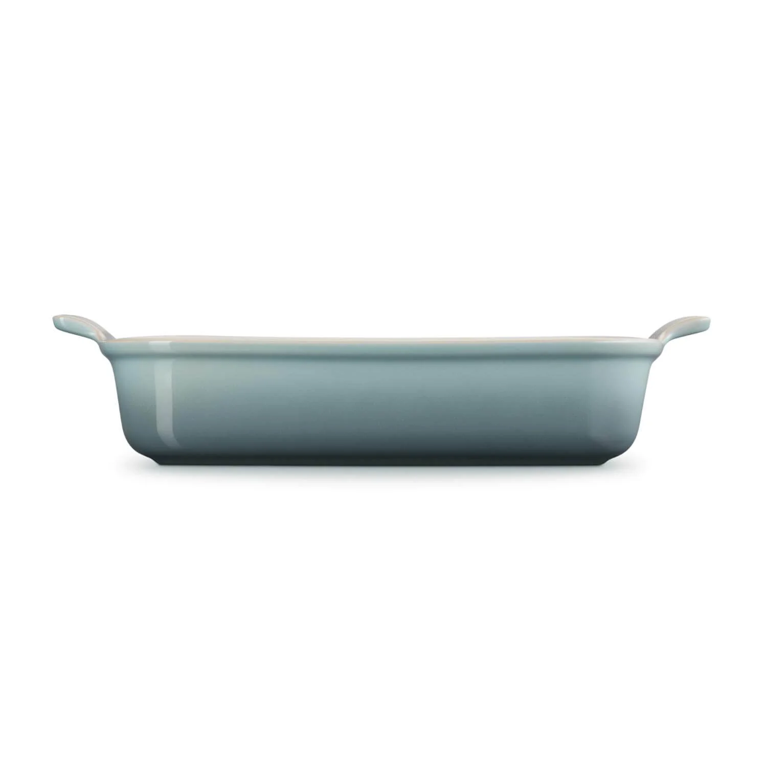 Le Creuset Heritage Stoneware 32cm Rectangular Deep Dish - Sea Salt - Image 2