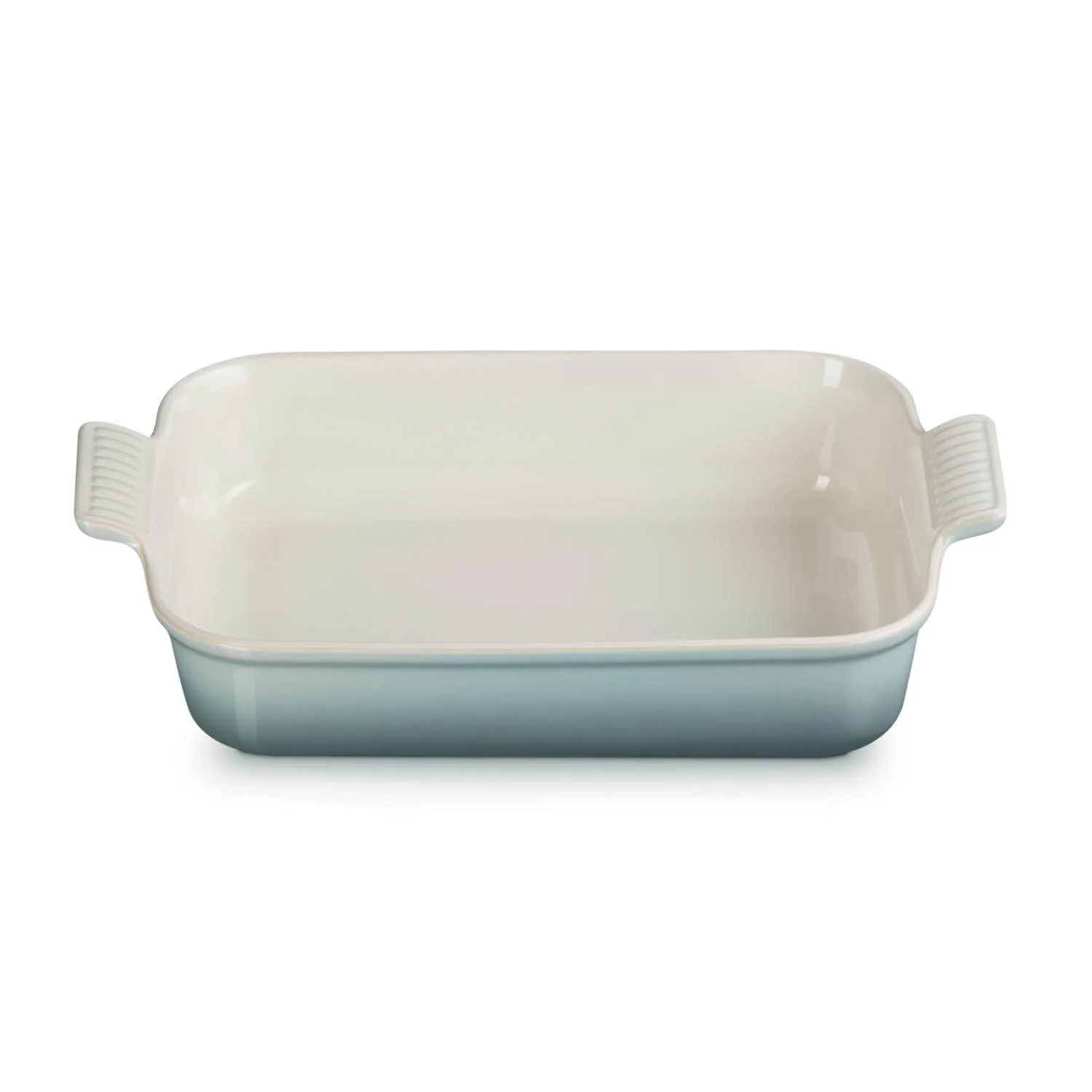 Le Creuset Heritage Stoneware 32cm Rectangular Deep Dish - Sea Salt - Image 4