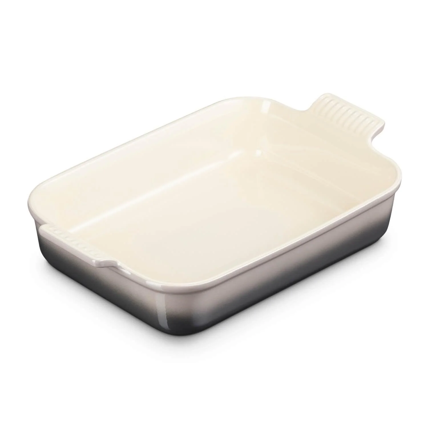Le Creuset Stoneware Heritage 32cm Rectangular Deep Dish - Flint - Image 3