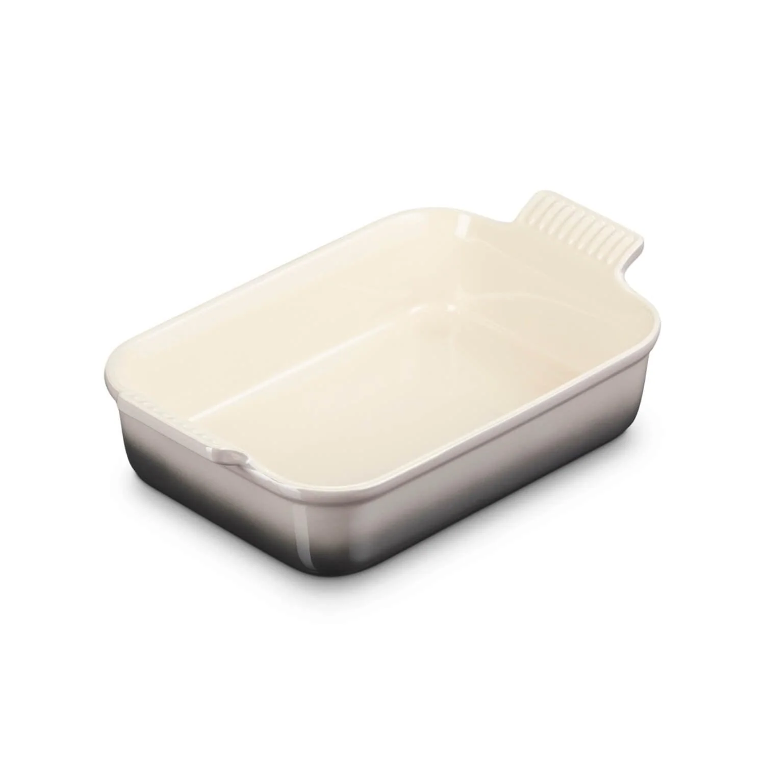 Le Creuset Stoneware Heritage 26cm Rectangular Deep Dish - Flint - Image 3