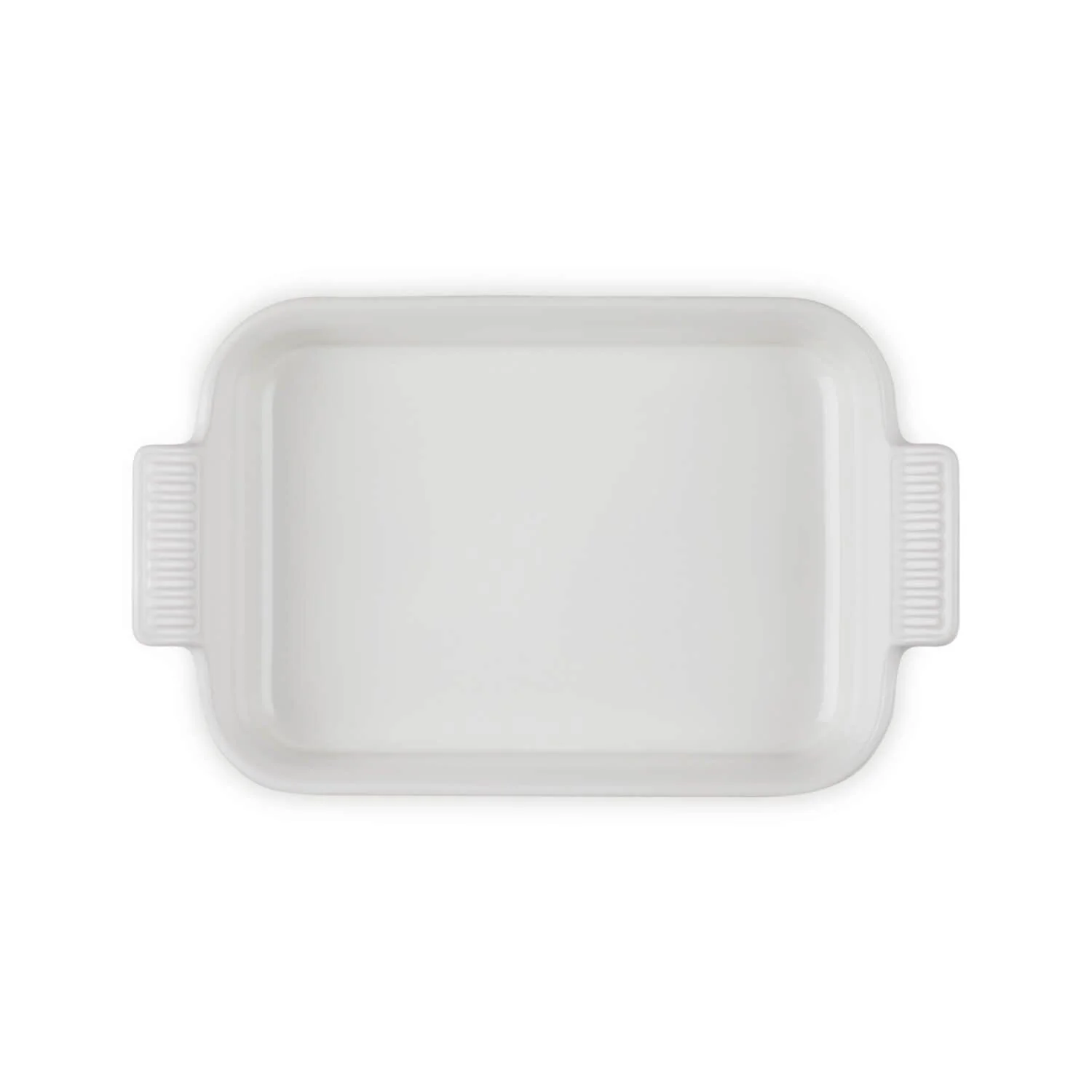 Le Creuset Stoneware Heritage 26cm Rectangular Deep Dish - Meringue - Image 5