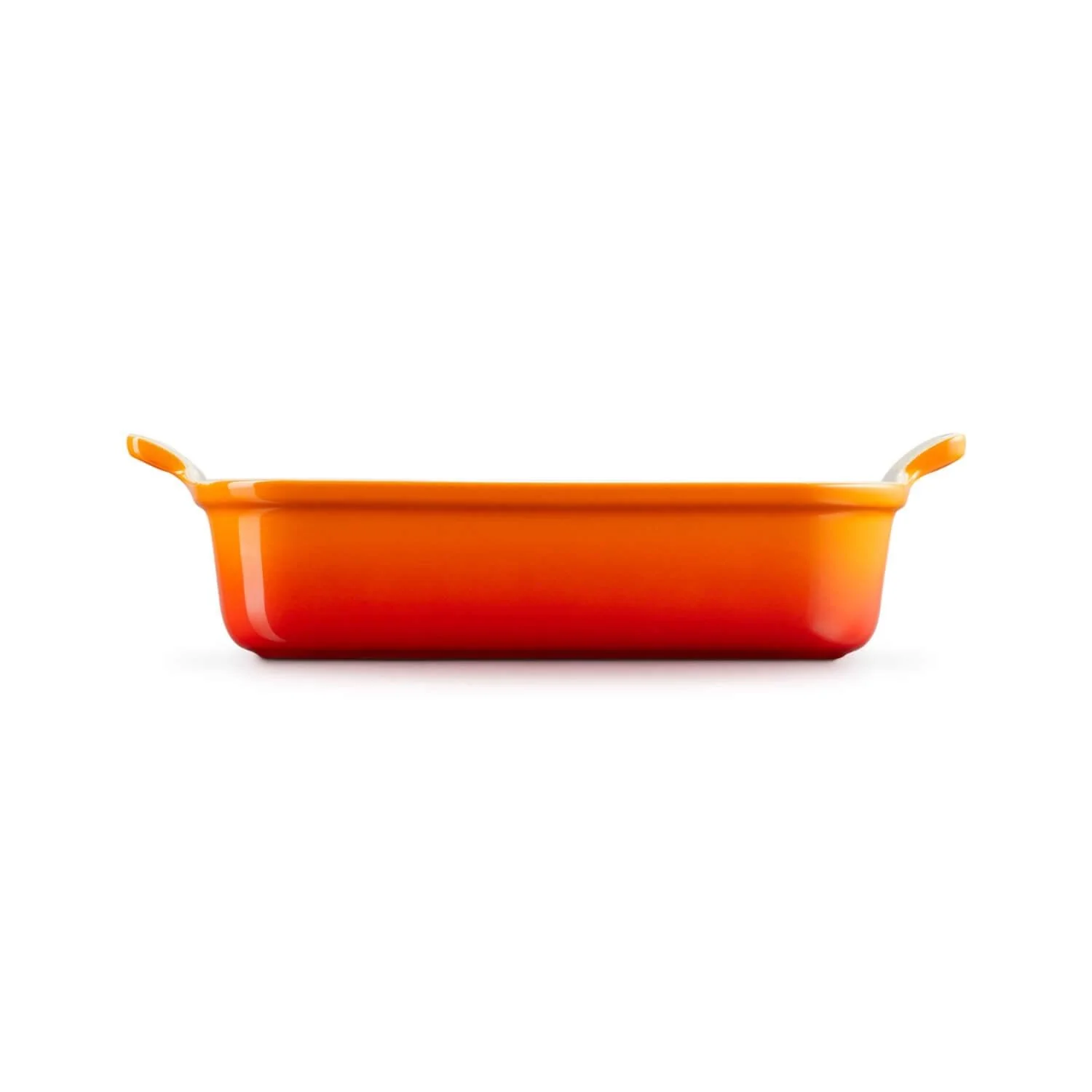 Le Creuset Stoneware Heritage 26cm Rectangular Deep Dish - Volcanic - Image 4