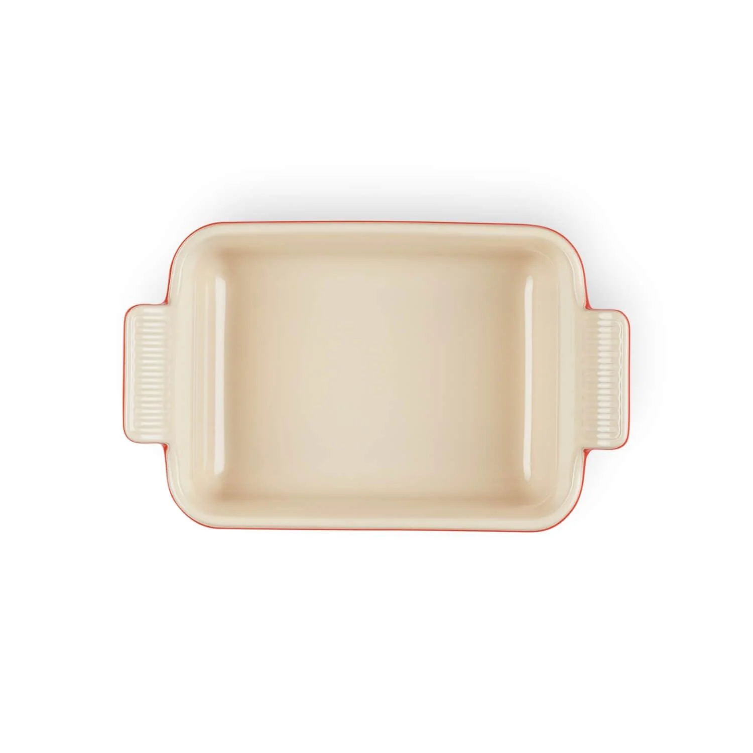 Le Creuset Stoneware Heritage 26cm Rectangular Deep Dish - Cerise - Image 5