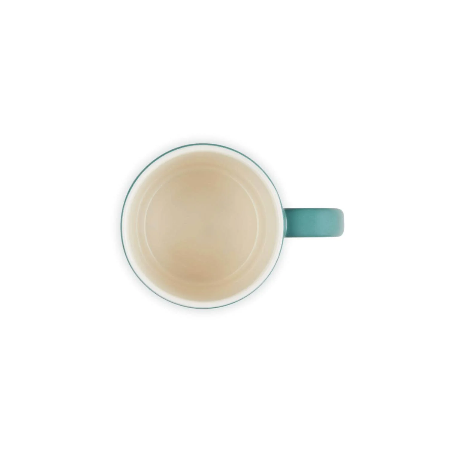 Le Creuset Holly Stoneware Cappuccino Mug - Artichaut - Image 3
