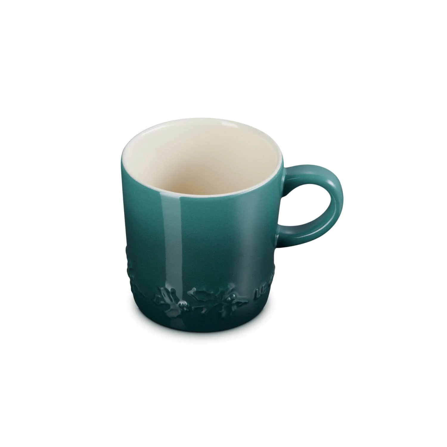 Le Creuset Holly Stoneware Cappuccino Mug - Artichaut - Image 4