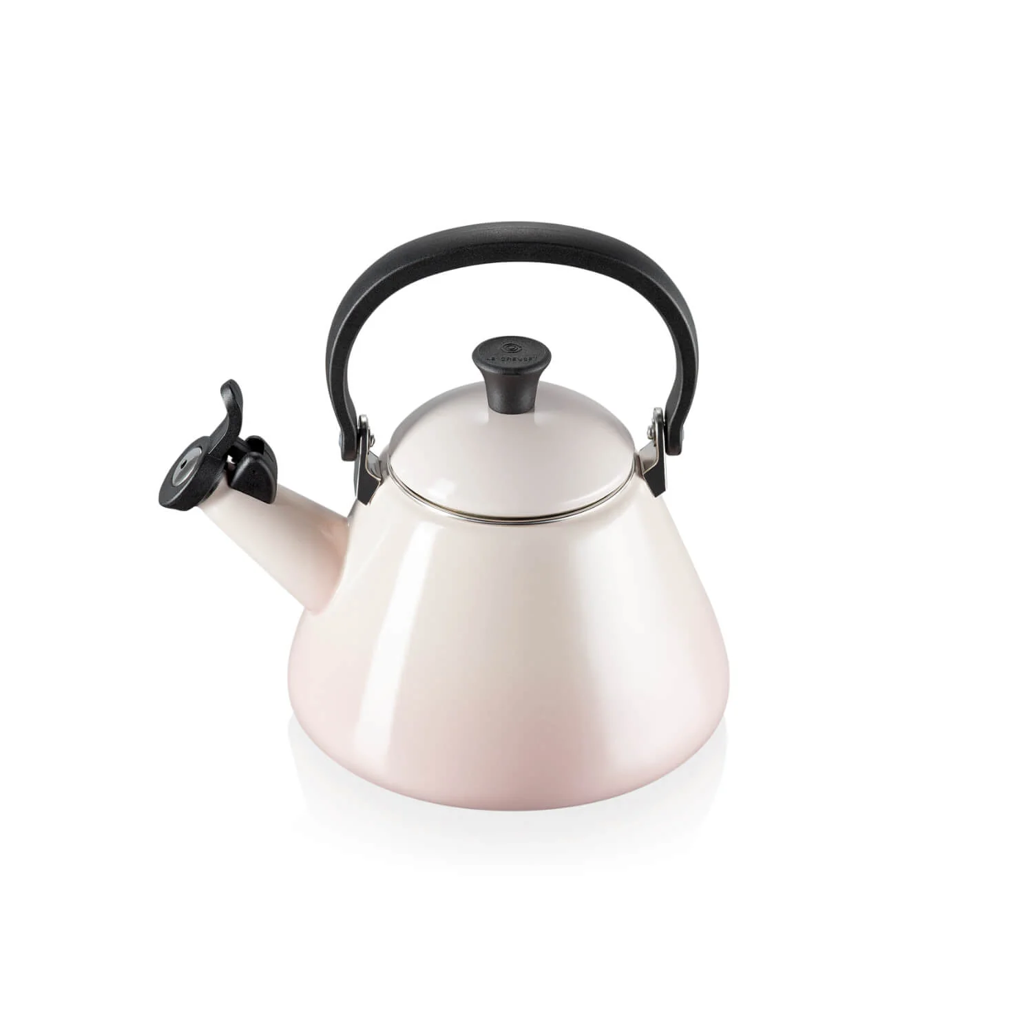 Le Creuset Kone Stove Top Kettle - Shell Pink - Image 3