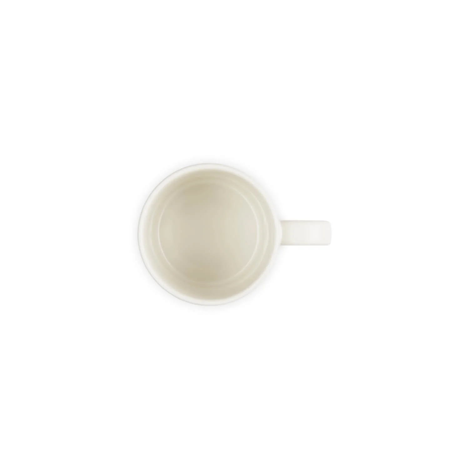 Le Creuset La Jardin Stoneware 200ml Cappuccino Mug - Meringue - Image 3