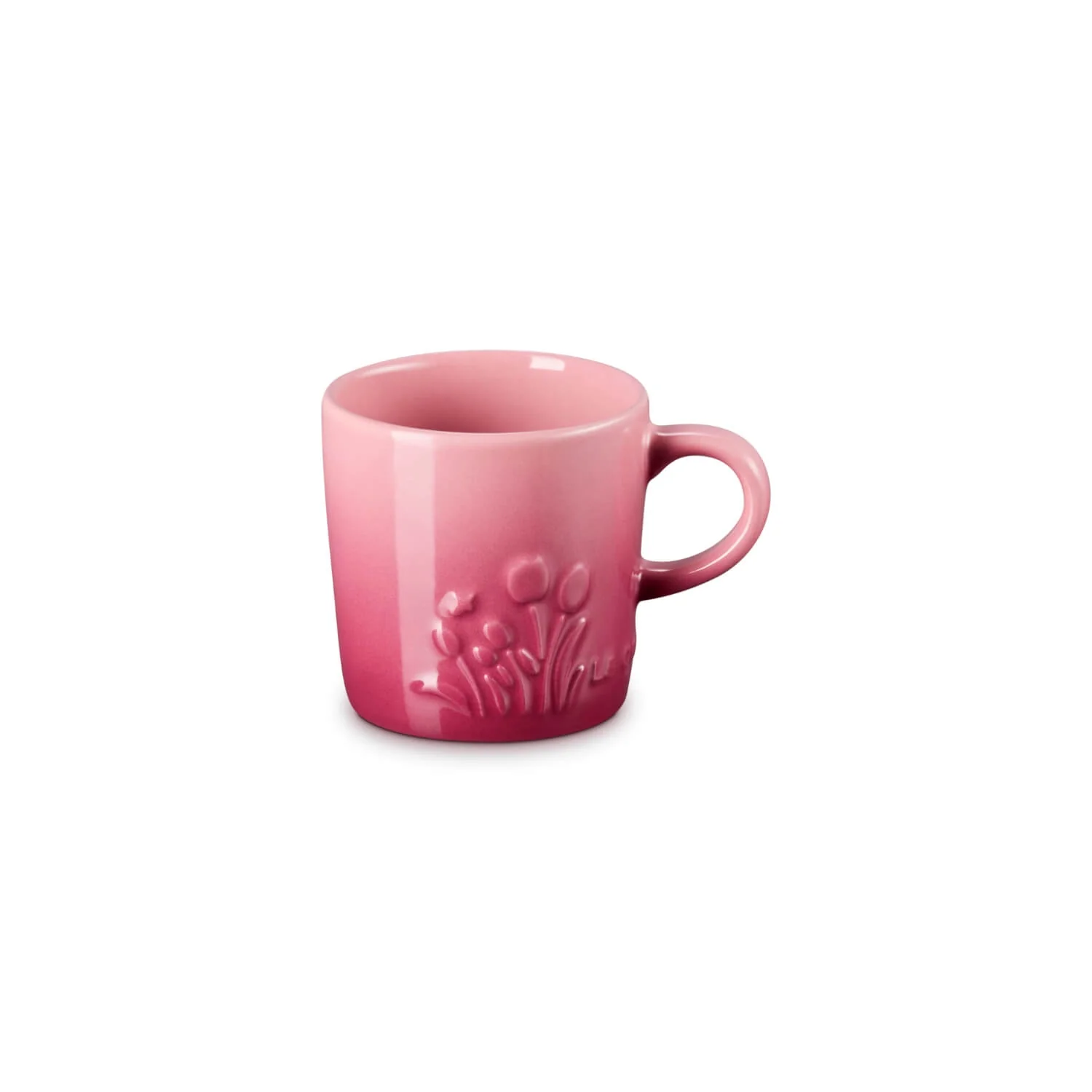 Le Creuset La Jardin Stoneware 200ml Cappuccino Mug - Rose Quartz