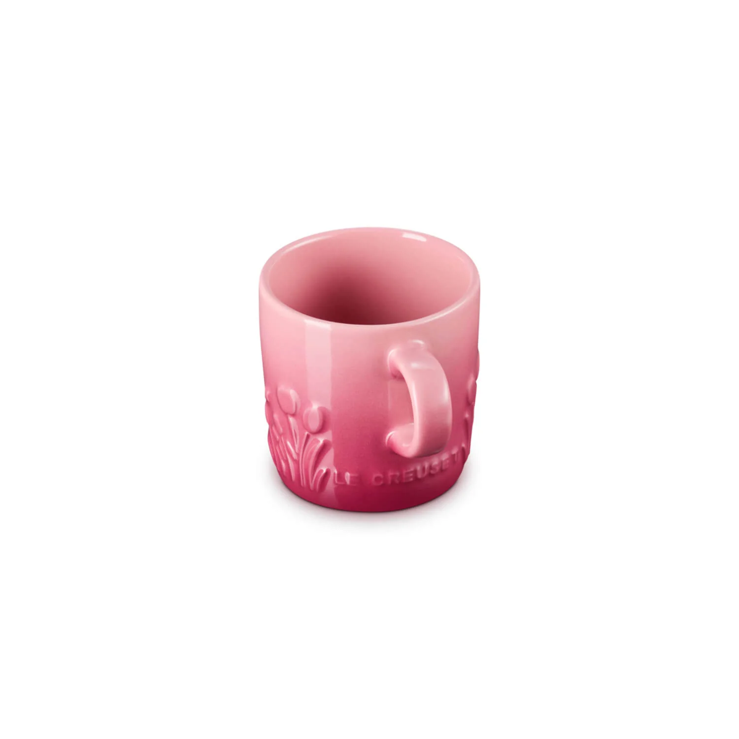 Le Creuset La Jardin Stoneware 200ml Cappuccino Mug - Rose Quartz - Image 4