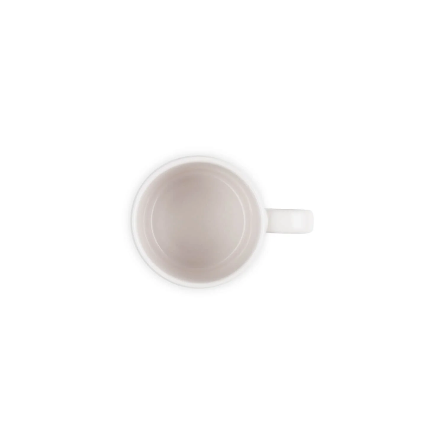 Le Creuset La Jardin Stoneware 200ml Cappuccino Mug - Shell Pink - Image 3