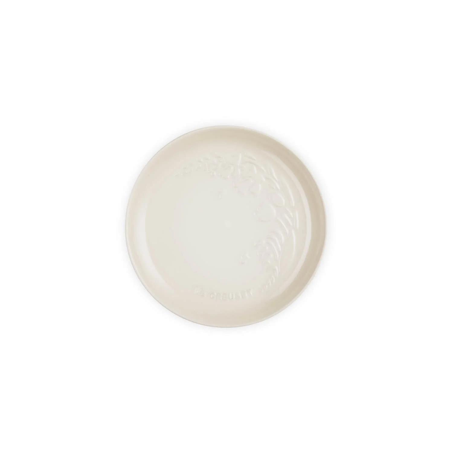 Le Creuset La Jardin Stoneware 22cm Sphere Plate - Meringue
