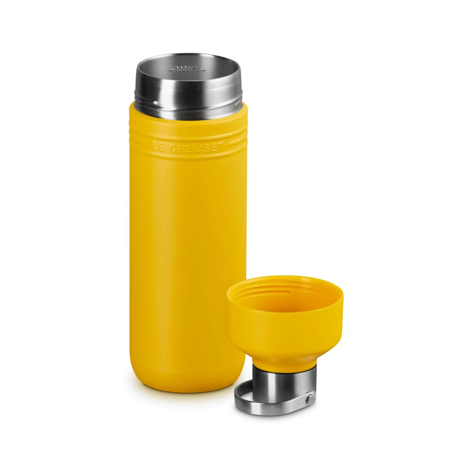 Le Creuset 'On The Go' 1-Litre Insulated Water Bottle - Nectar - Image 2