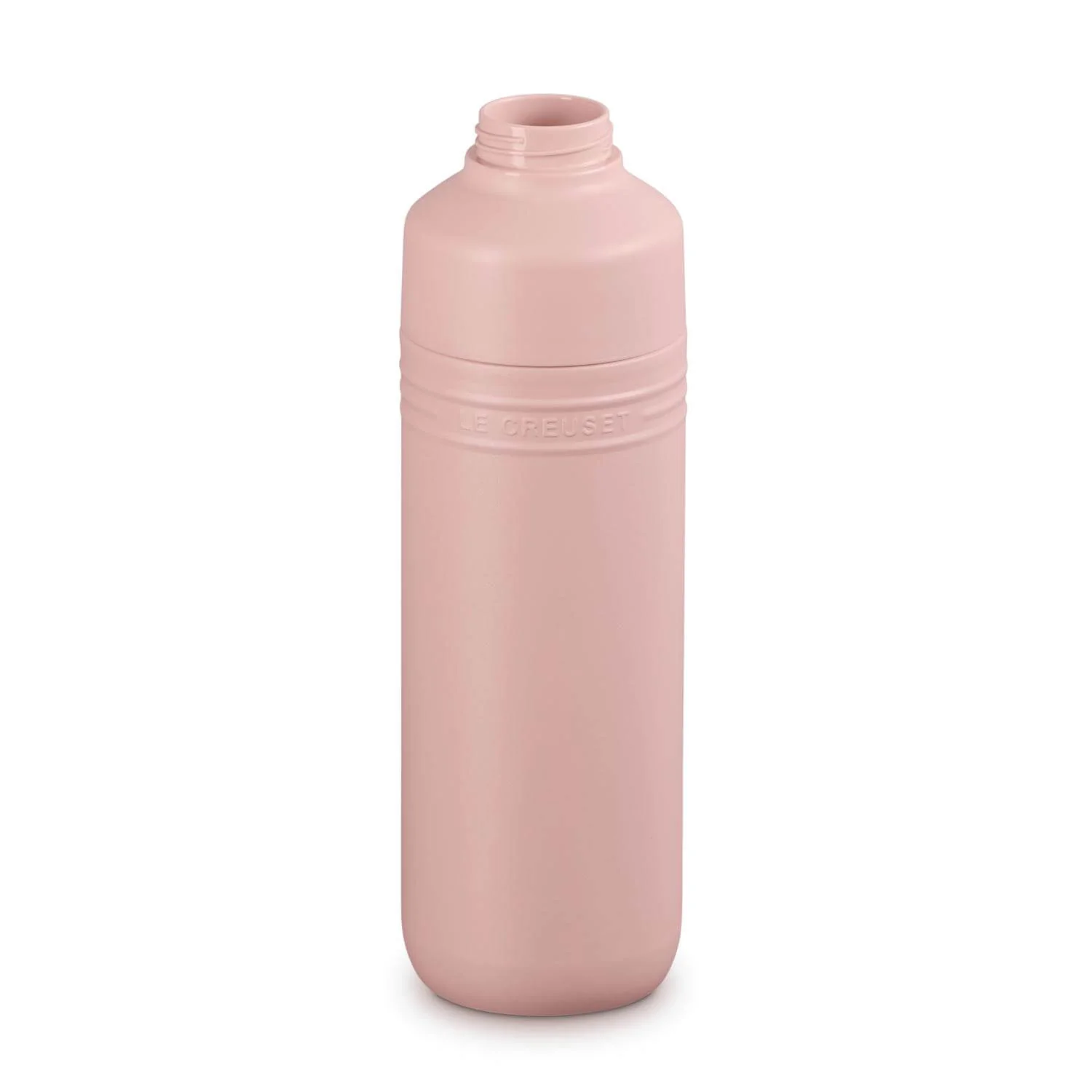 Le Creuset 'On The Go' 1-Litre Insulated Water Bottle - Shell Pink - Image 3