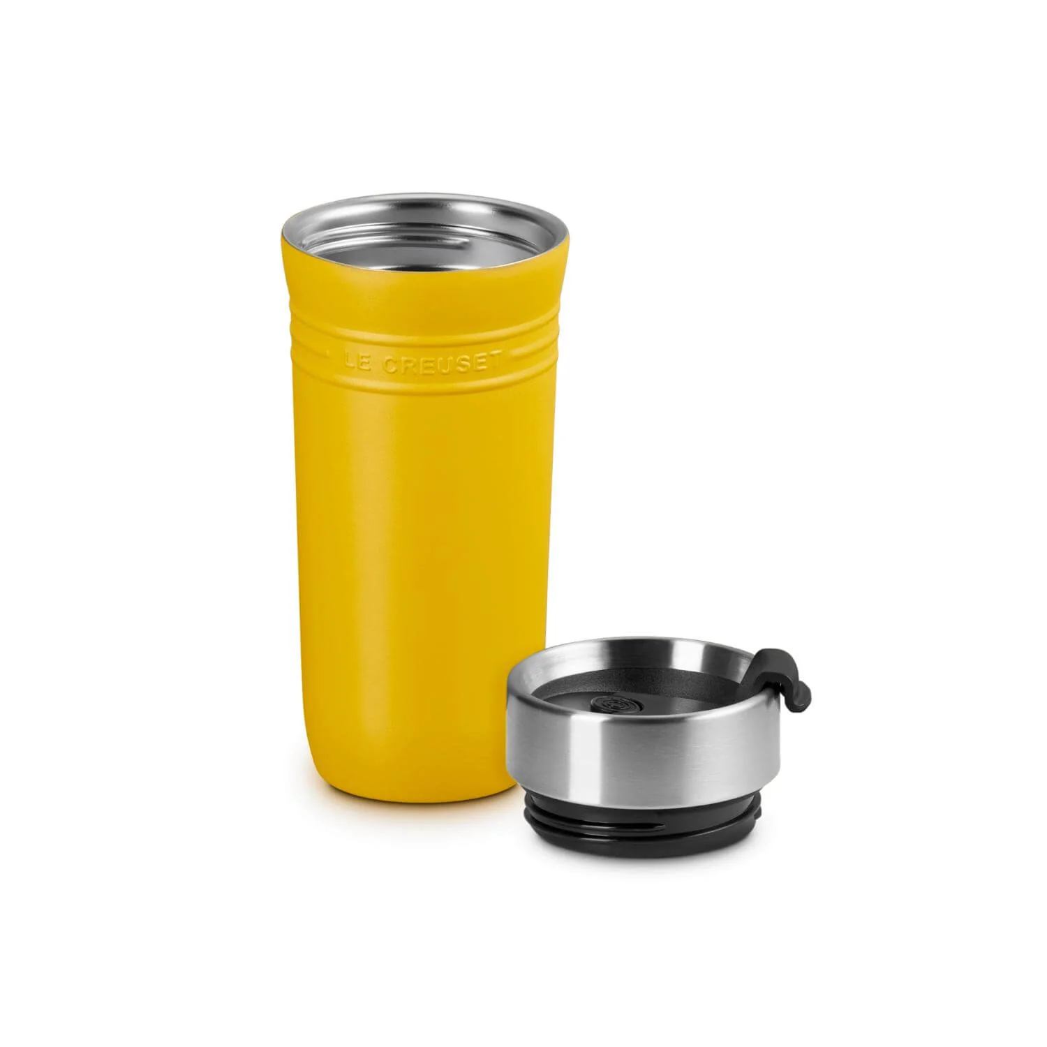 Le Creuset 'On The Go' 350ml Insulated Travel Mug - Nectar - Image 3