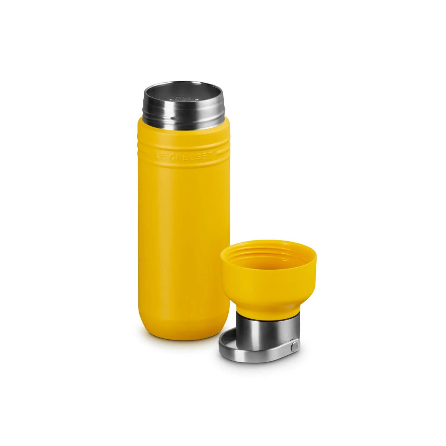 Le Creuset 'On The Go' 500ml Insulated Water Bottle - Nectar - Image 2