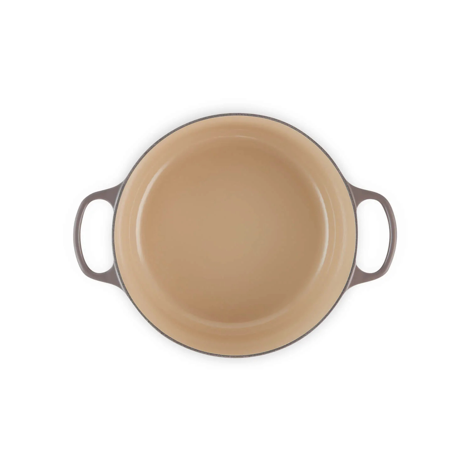 Le Creuset Signature Cast Iron 26cm Round Casserole - Flint - Image 4