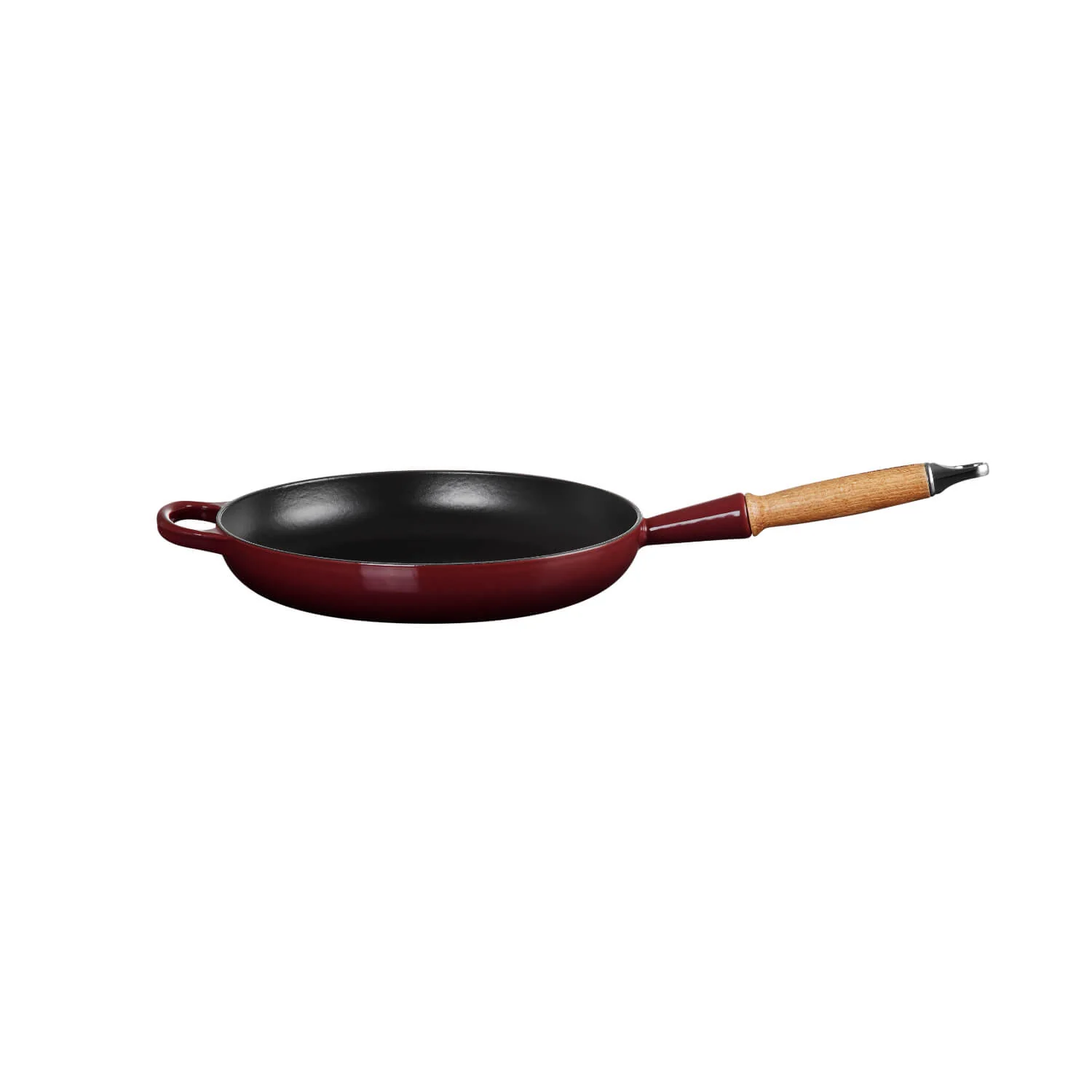 Le Creuset Signature Cast Iron 28cm Frying Pan - Garnet - Image 2