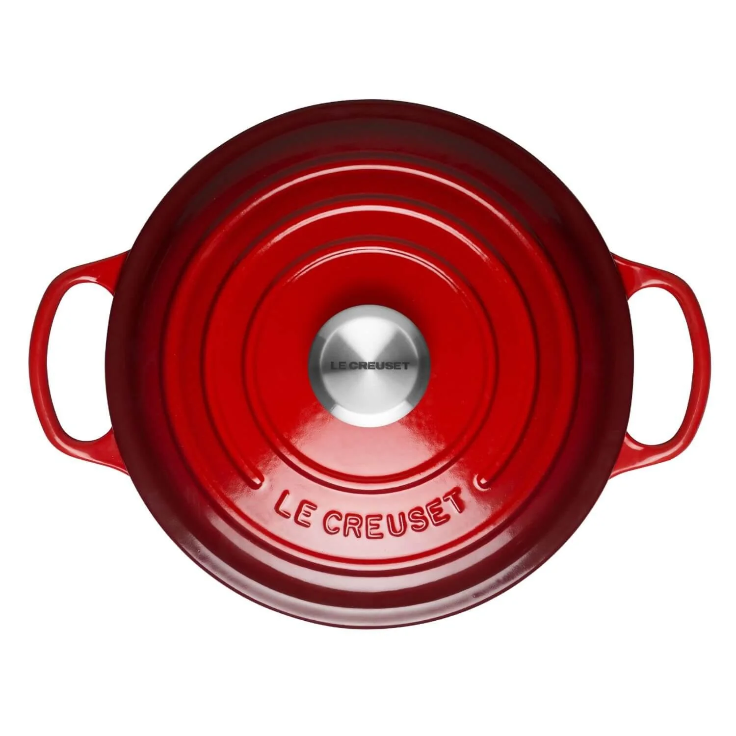 Le Creuset Signature 5 Piece Cast Iron Cookware Set - Cerise - Image 6