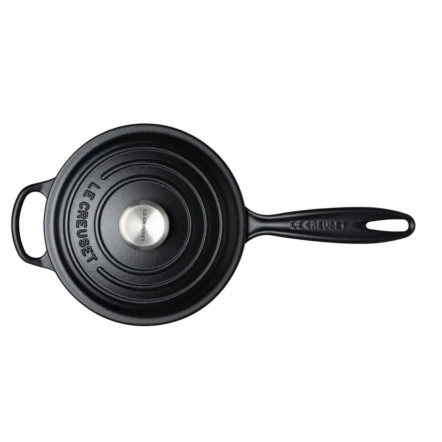 Le Creuset Signature 5 Piece Cast Iron Cookware Set - Satin Black - Image 10