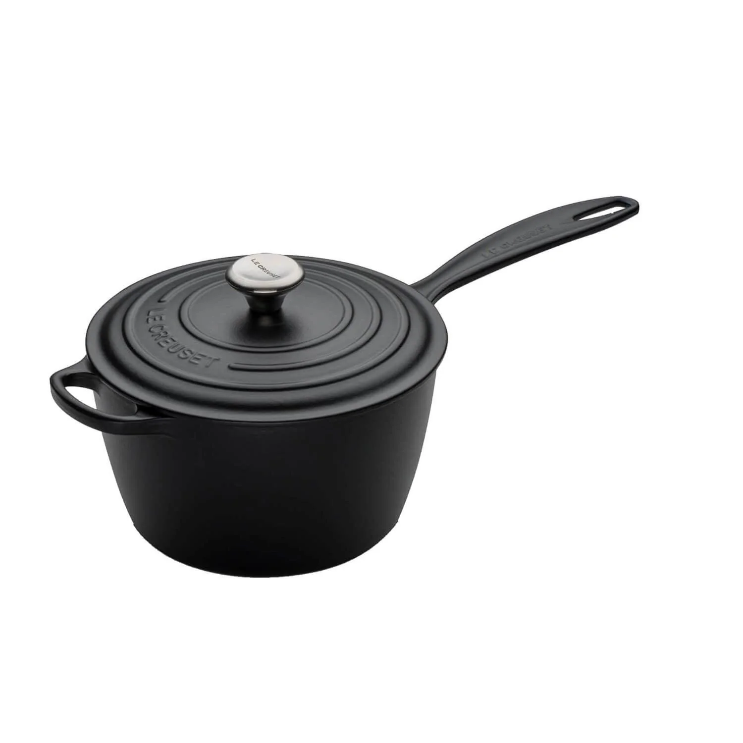 Le Creuset Signature 5 Piece Cast Iron Cookware Set - Satin Black - Image 3