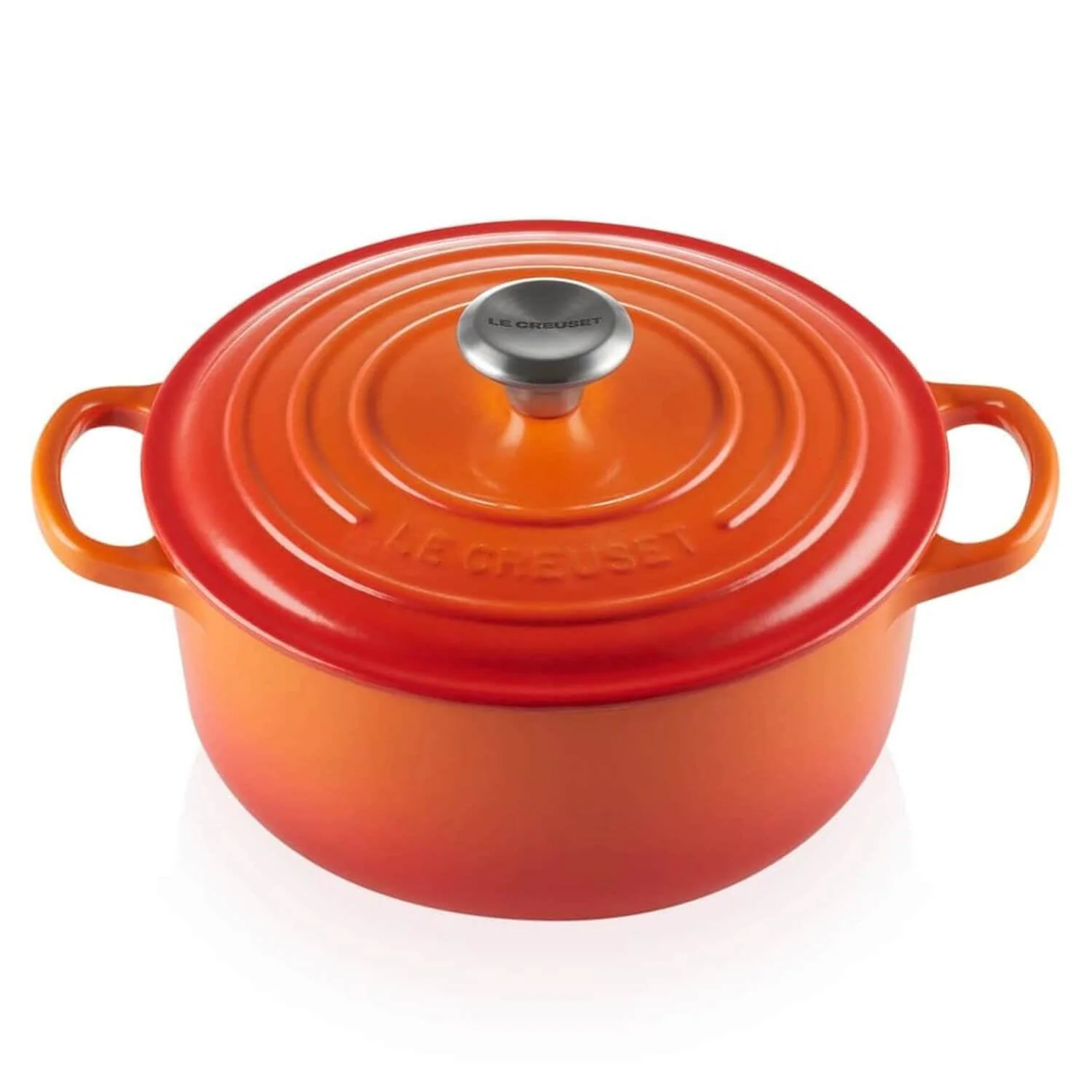 Le Creuset Signature 5 Piece Cast Iron Cookware Set - Volcanic - Image 2