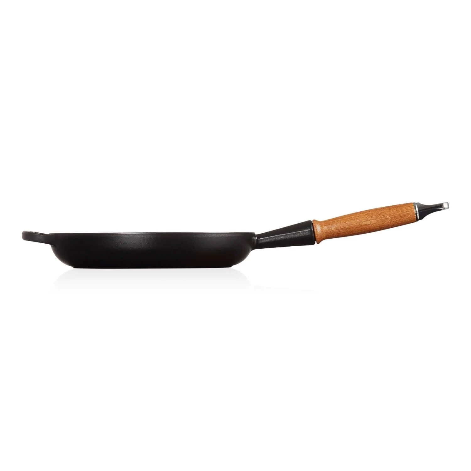Le Creuset Signature Cast Iron 2 Piece Frying Pan Set - Satin Black - Image 3