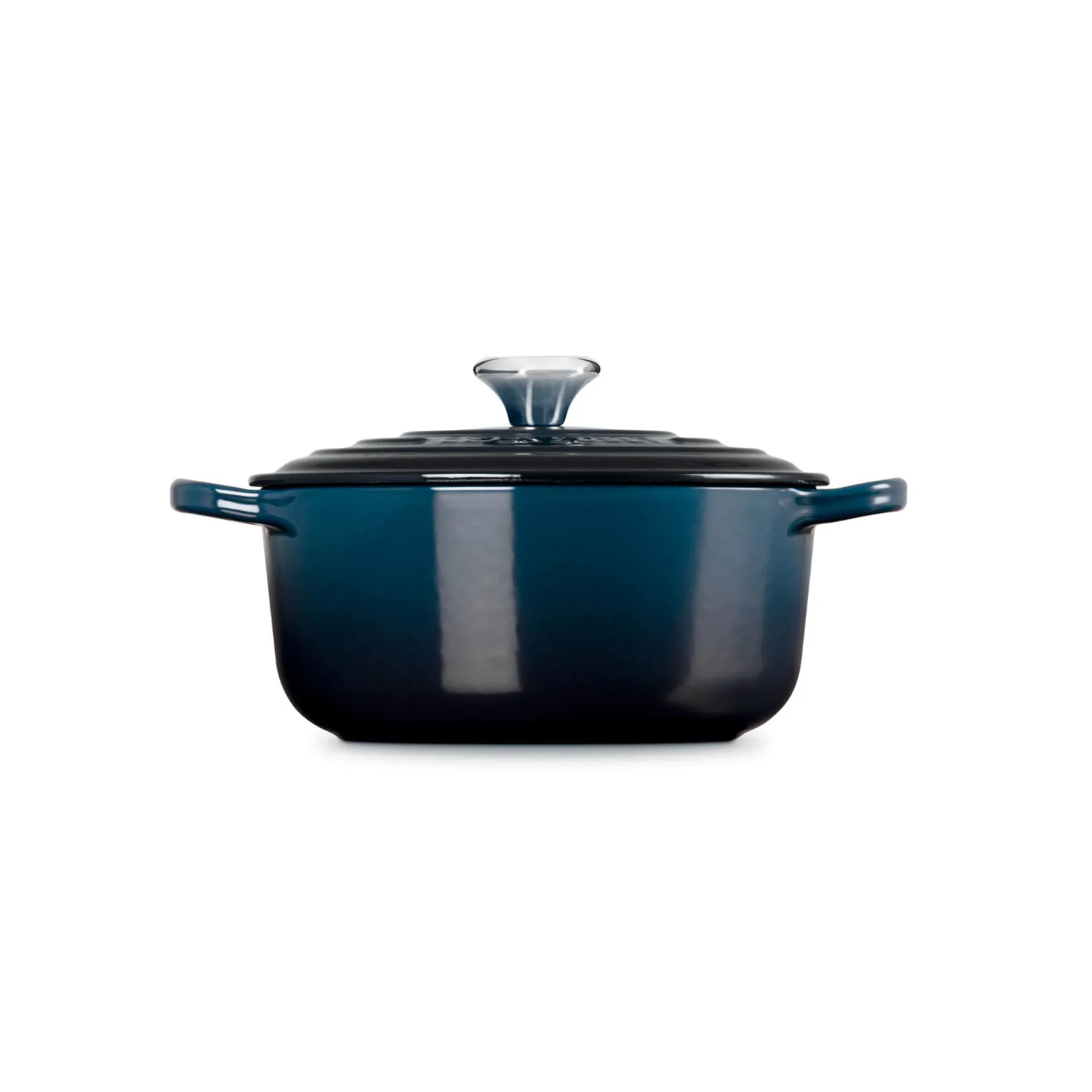 Le Creuset Signature Cast Iron 20cm Round Casserole - Nuit - Image 2