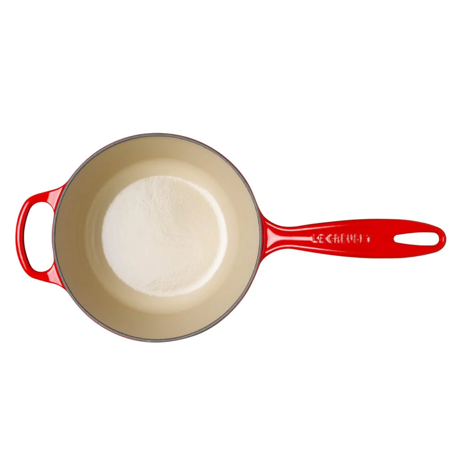 Le Creuset Signature Cast Iron 20cm Saucepan - Cerise - Image 2