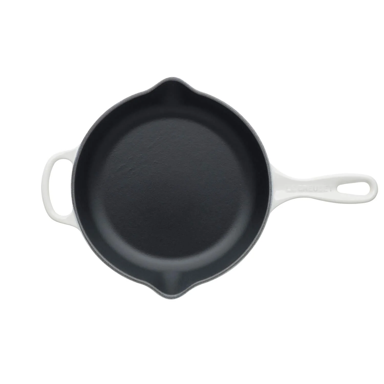 Le Creuset Signature Cast Iron 23cm Round Skillet - Meringue - Image 4