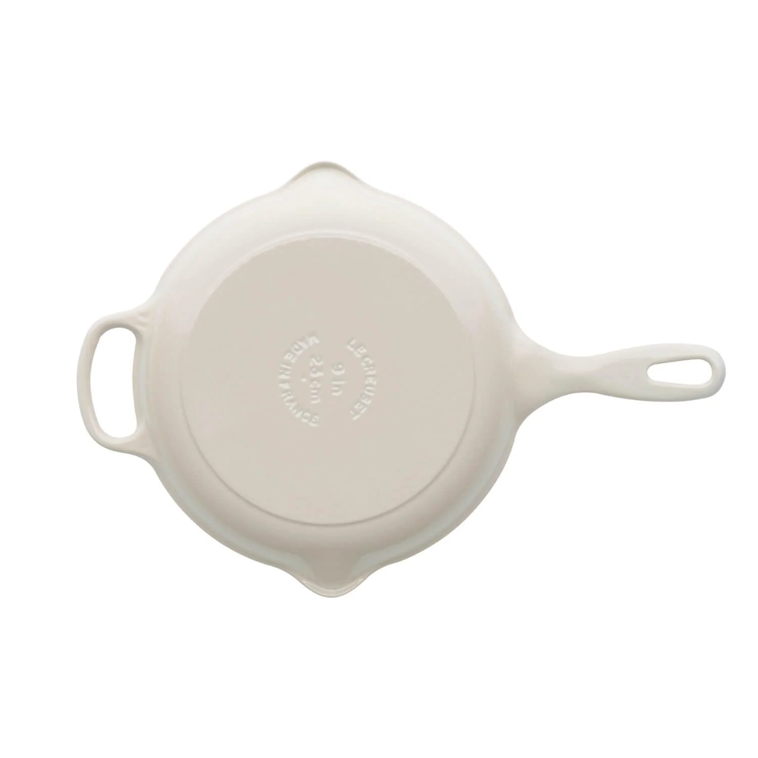 Le Creuset Signature Cast Iron 23cm Round Skillet - Meringue - Image 5