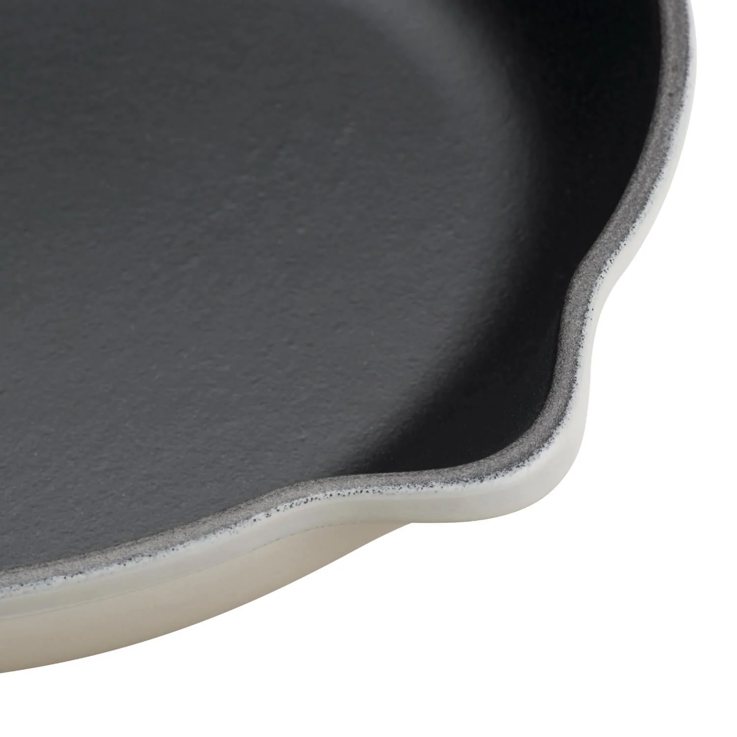 Le Creuset Signature Cast Iron 23cm Round Skillet - Meringue - Image 6