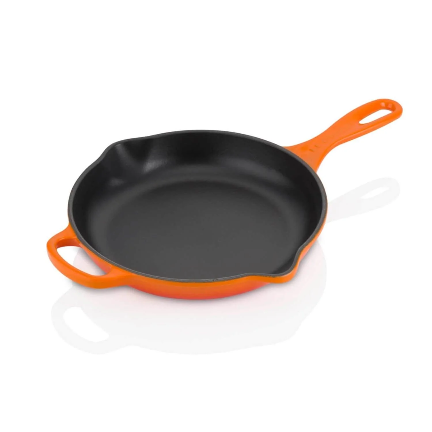 Le Creuset Signature Cast Iron 23cm Round Skillet - Volcanic - Image 2