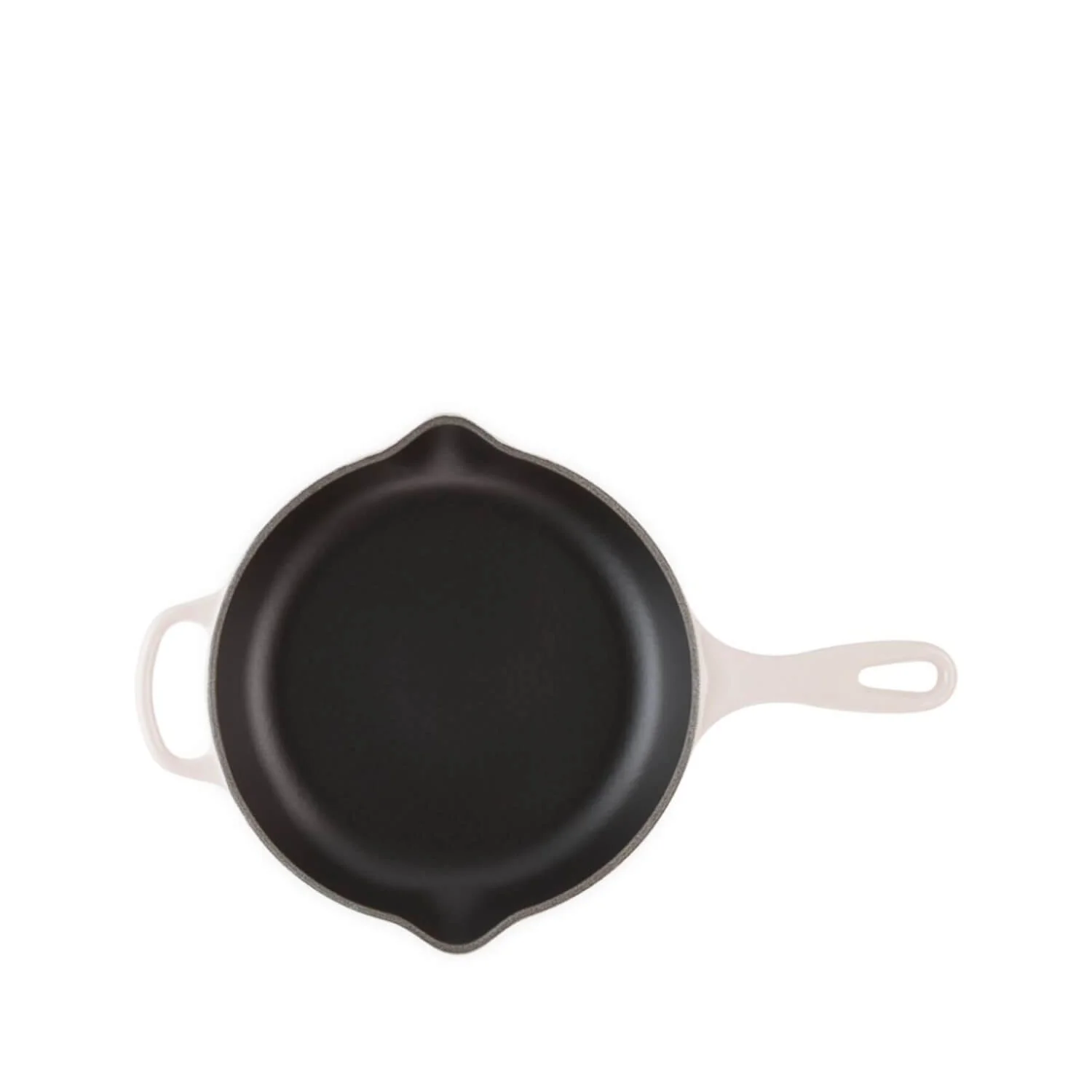 Le Creuset Signature Cast Iron 23cm Round Skillet - Shell Pink - Image 4