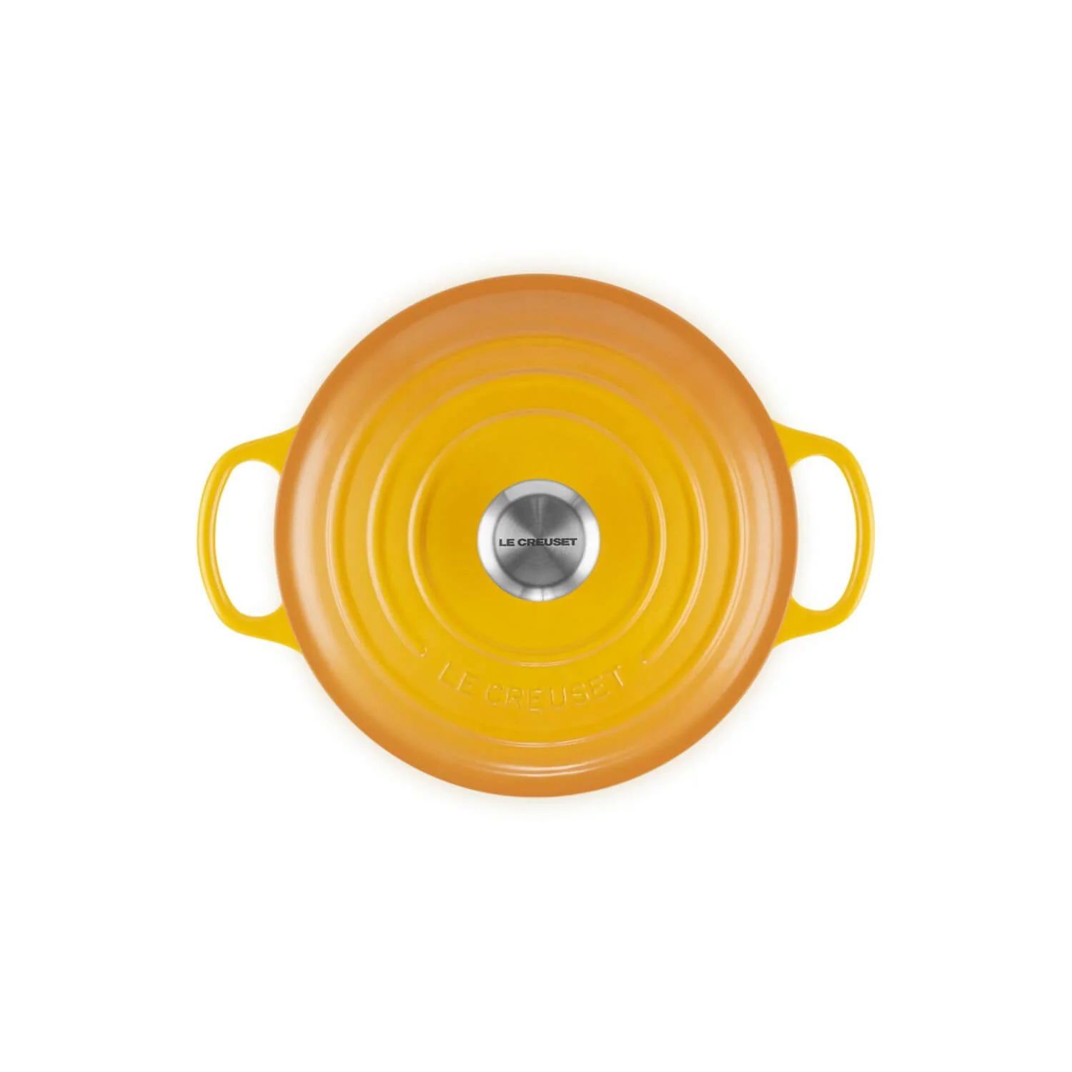 Le Creuset Signature Cast Iron 24cm Round Casserole - Nectar - Image 4