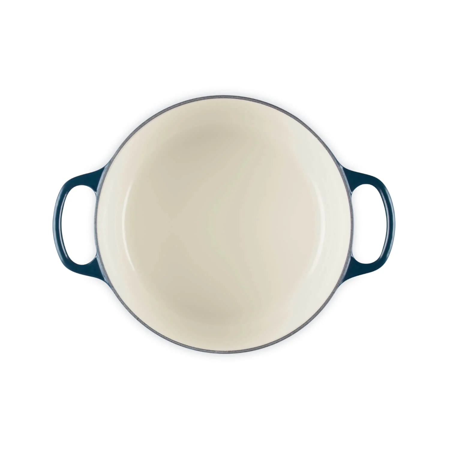 Le Creuset Signature Cast Iron 24cm Round Casserole - Nuit - Image 4