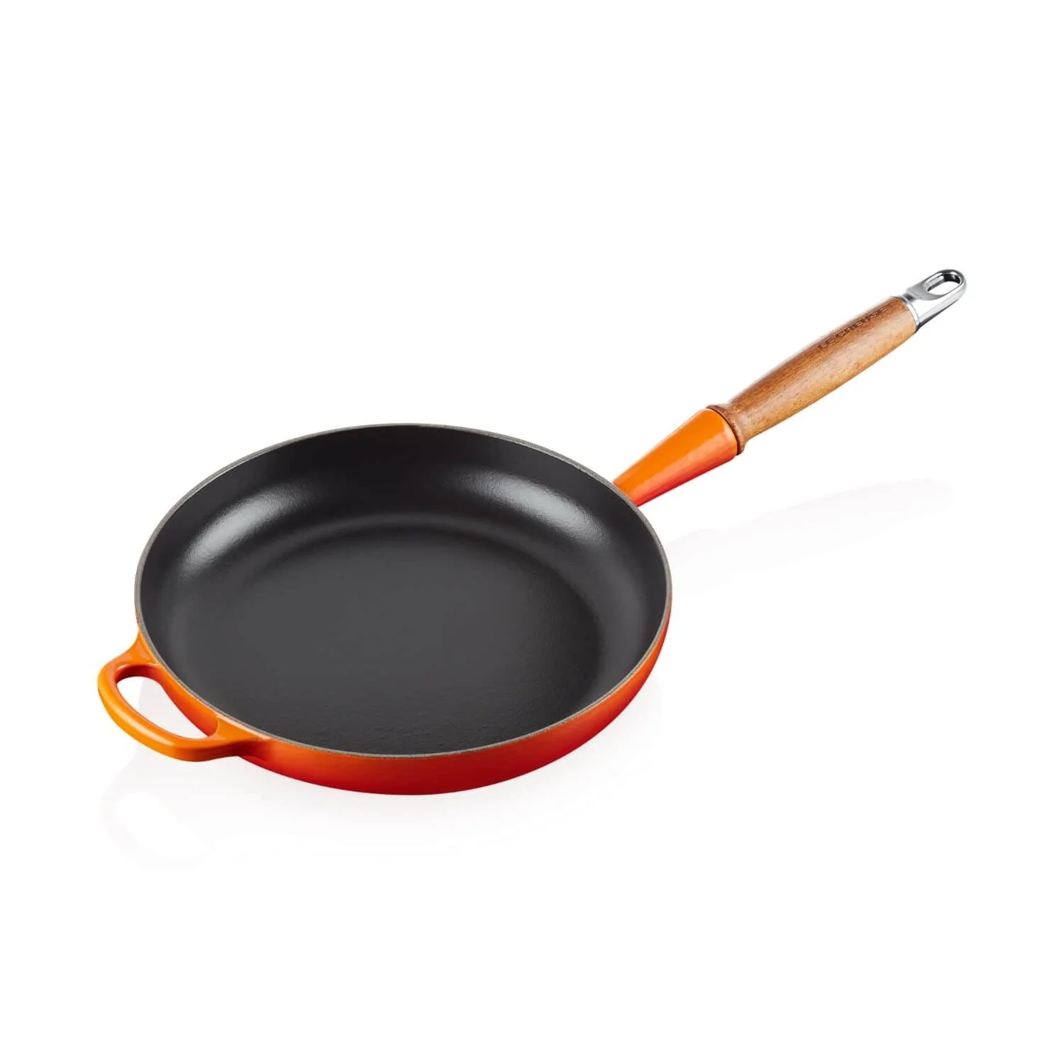 Le Creuset Signature Cast Iron 26cm Frying Pan - Volcanic - Image 2