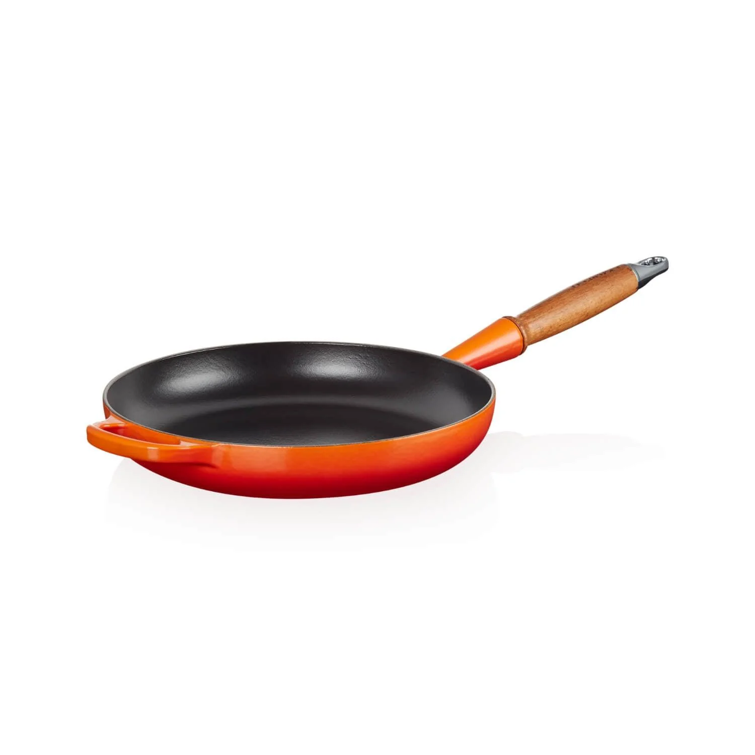 Le Creuset Signature Cast Iron 26cm Frying Pan - Volcanic - Image 3