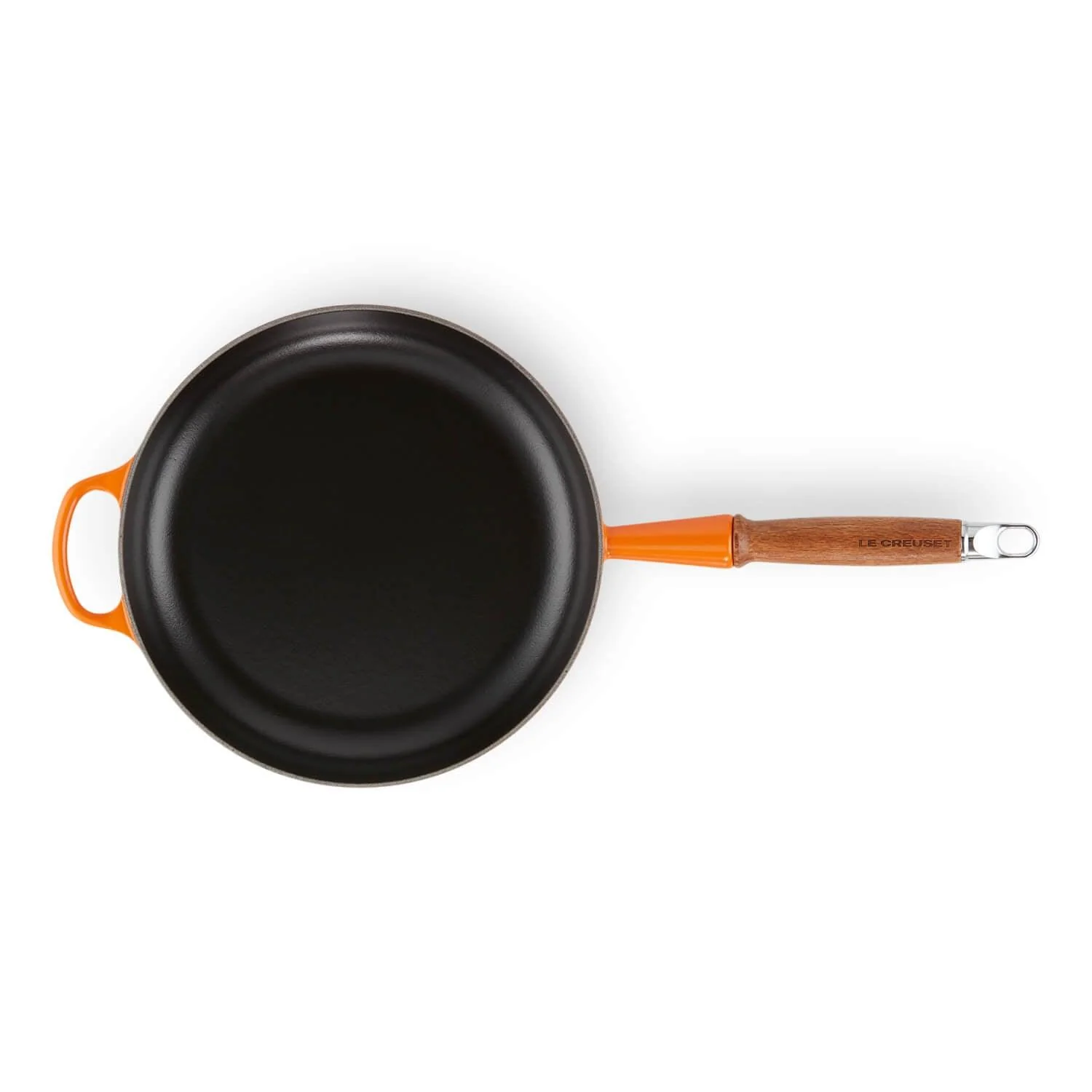 Le Creuset Signature Cast Iron 26cm Frying Pan - Volcanic - Image 5