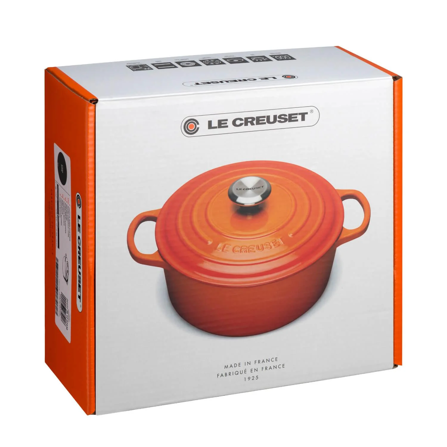 Le Creuset Signature Cast Iron 26cm Round Casserole - Cerise - Image 6