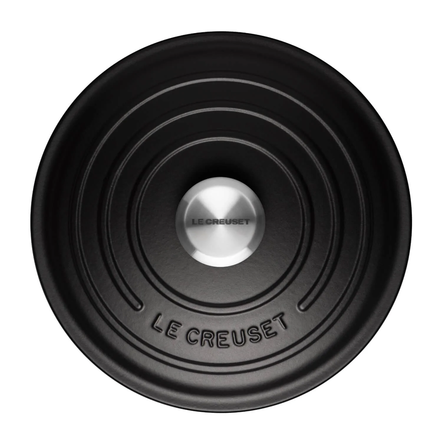 Le Creuset Signature Cast Iron 26cm Round Casserole - Satin Black - Image 5