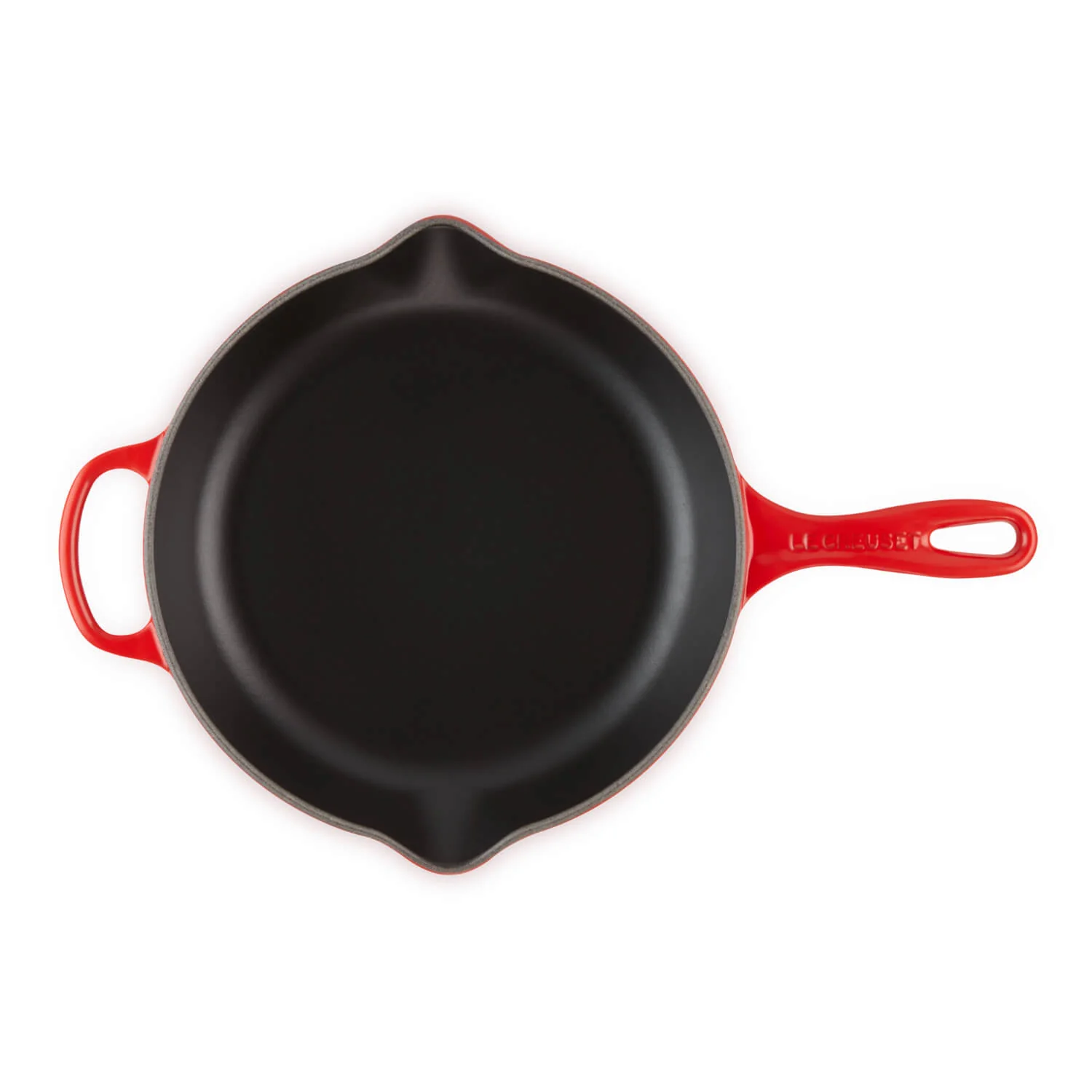 Le Creuset Signature Cast Iron 26cm Round Skillet - Cerise - Image 3